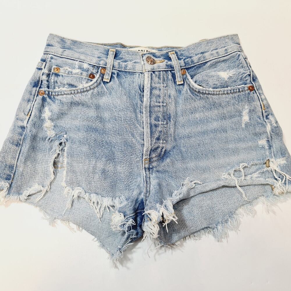 AGOLDE Parker Vintage Cut Off Short in Swapmeet Size 24 - Picture 2 of 11